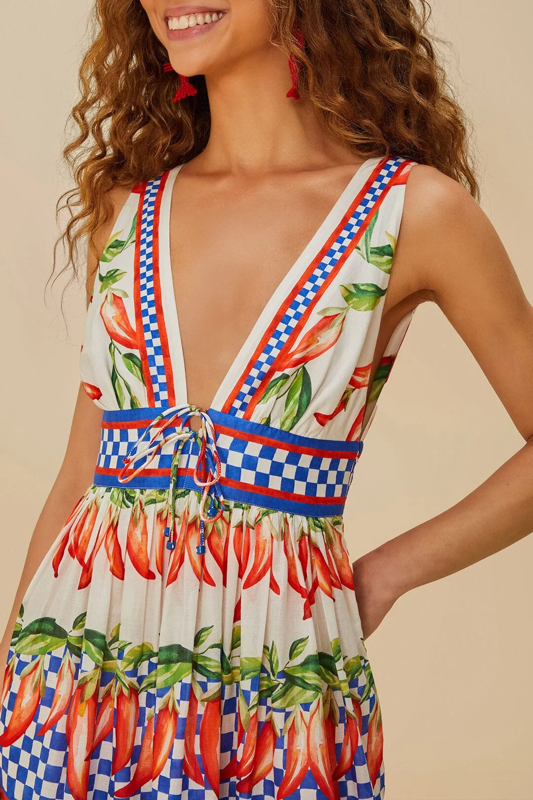 Midi Excellent reviews Pepper All-inclusive Checkered Dress Print