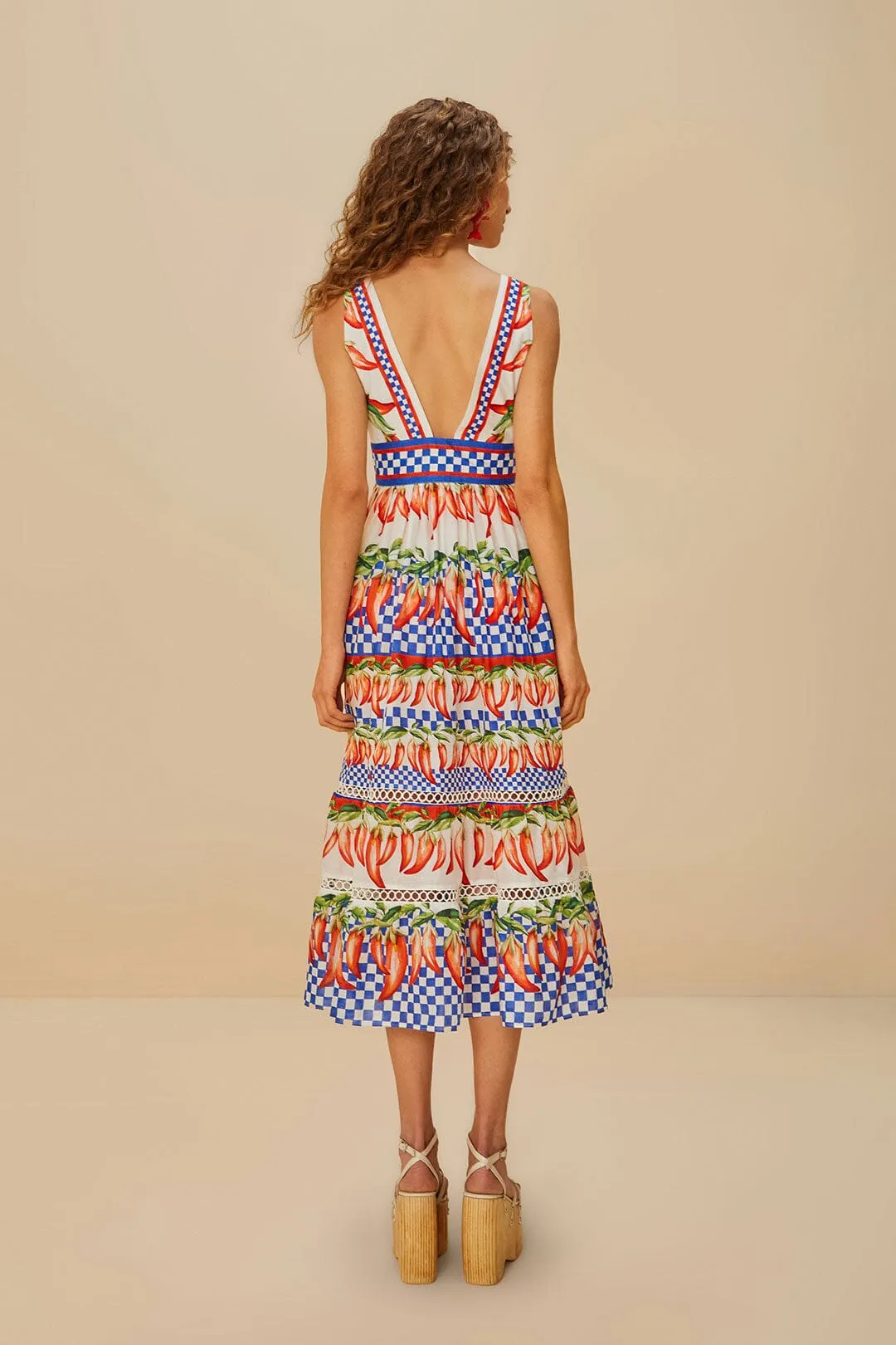 Midi Excellent reviews Pepper All-inclusive Checkered Dress Print