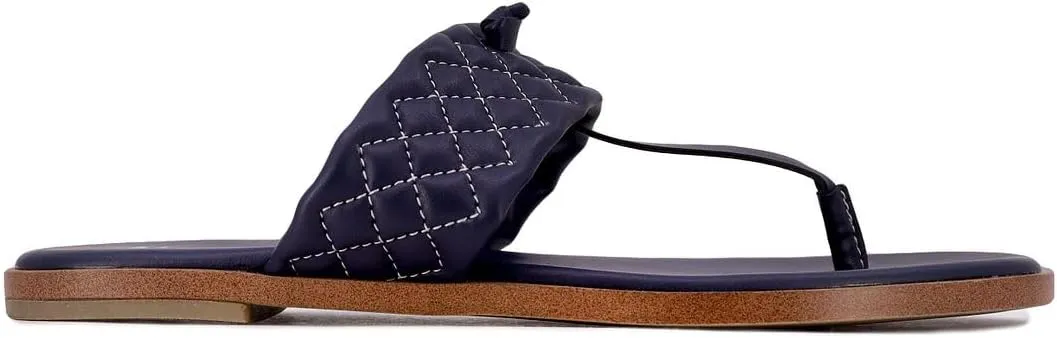 Nautica Women’s Woven Strap Thong Sandals – Comfortable Flat Slip-On Flip-Flops for Beach, Travel, and Everyday Casual Wear