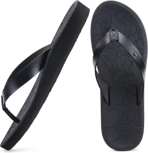 ONCAI Women's Flip Flops Arch Support Yoga Mat Summer Beach Woman Thong Sandals with Orthotic Rubber Soles(US Size 5-11)