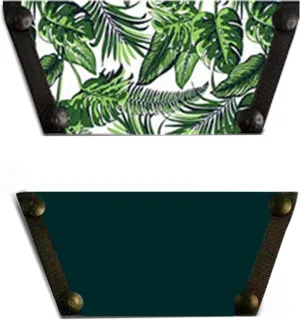 Onesole Sandal Jungle Palm Top, Palm leaves Top for interchangeable Tops for women's wedge Sandals with Palm leaves Top designs, travel-friendly, As Seen on Shark Tank