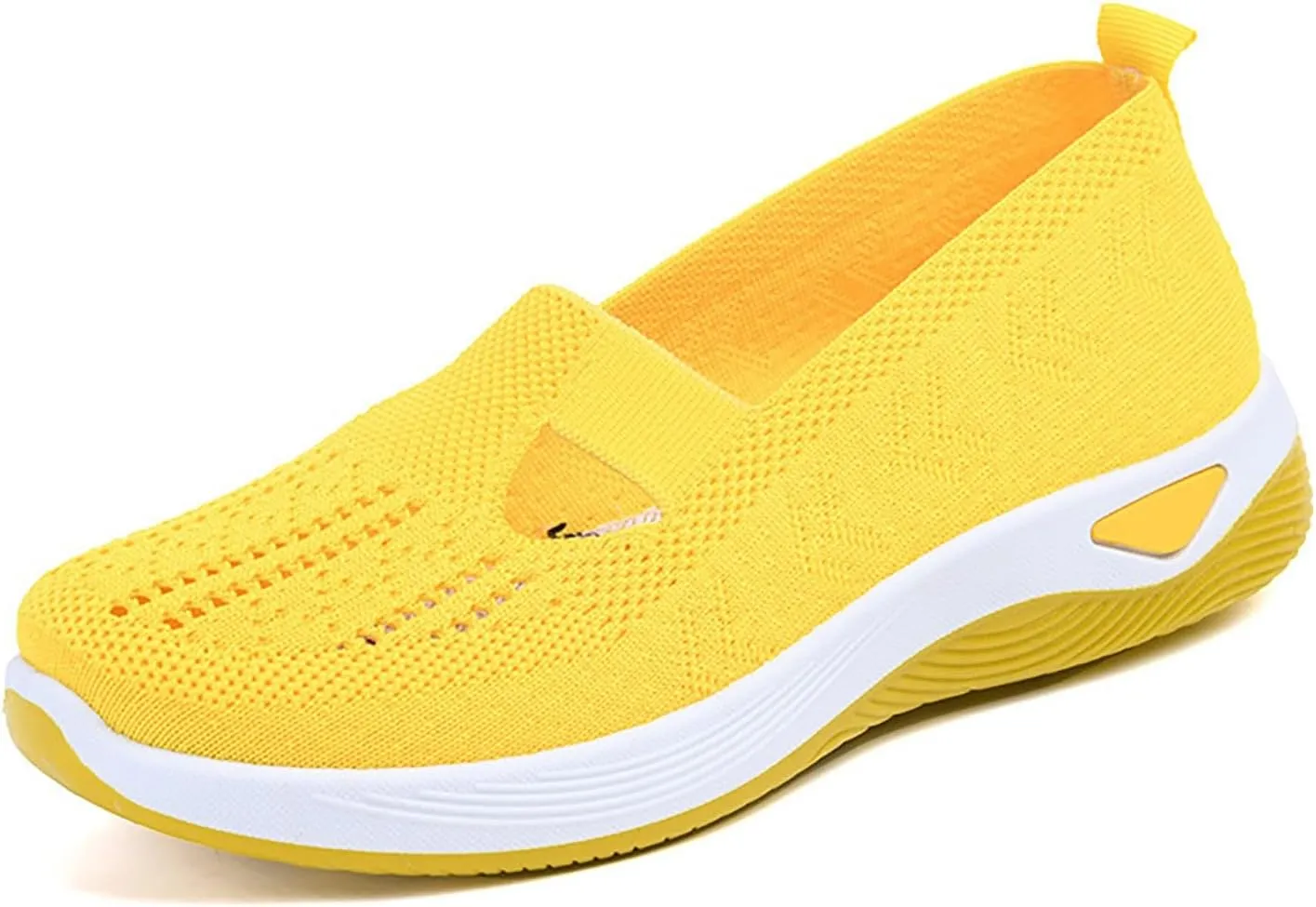 Orthopedic Walking Shoes for Women Slip On Sneakers with Arch Support Comfortable Casual Loafers Plantar Fasciitis Relief Foot Heel Pain Diabetic Feet