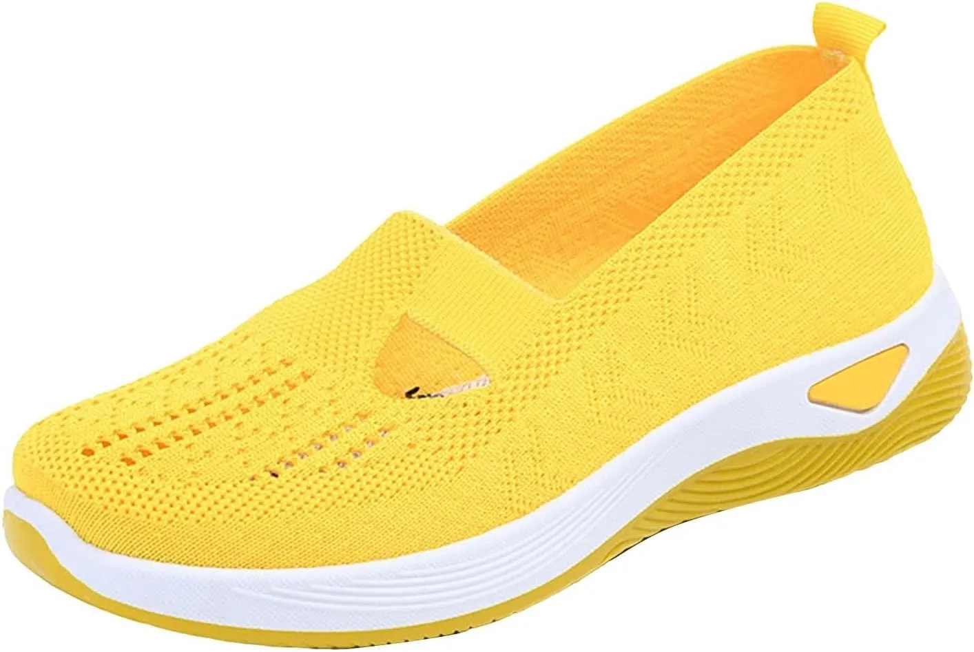 Orthopedic Walking Shoes for Women Slip On Sneakers with Arch Support Comfortable Casual Loafers Plantar Fasciitis Relief Foot Heel Pain Diabetic Feet