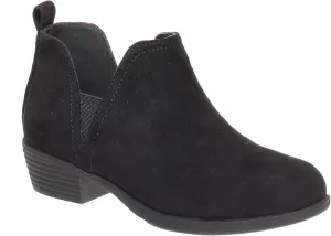 Pierre Dumas Girl's Ankle Boots Round Toe Low Chunky Heel Booties Kids Dress Boots