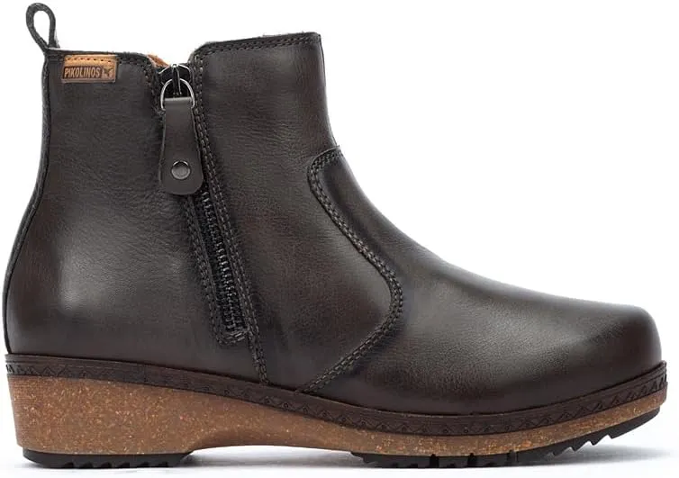 PIKOLINOS Flat Ankle Boots Leather Granada for Woman
