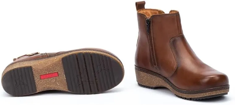 PIKOLINOS Flat Ankle Boots Leather Granada for Woman