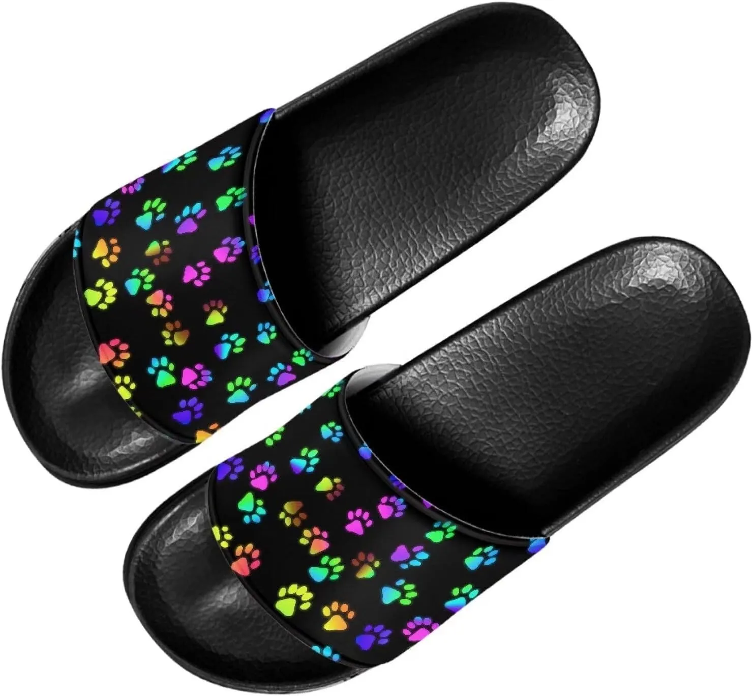 Pillow Slippers Slides for Women, Non-Slip Cloud Slides House Shower Shoes Shower Sandals for Indoor & Outdoor
