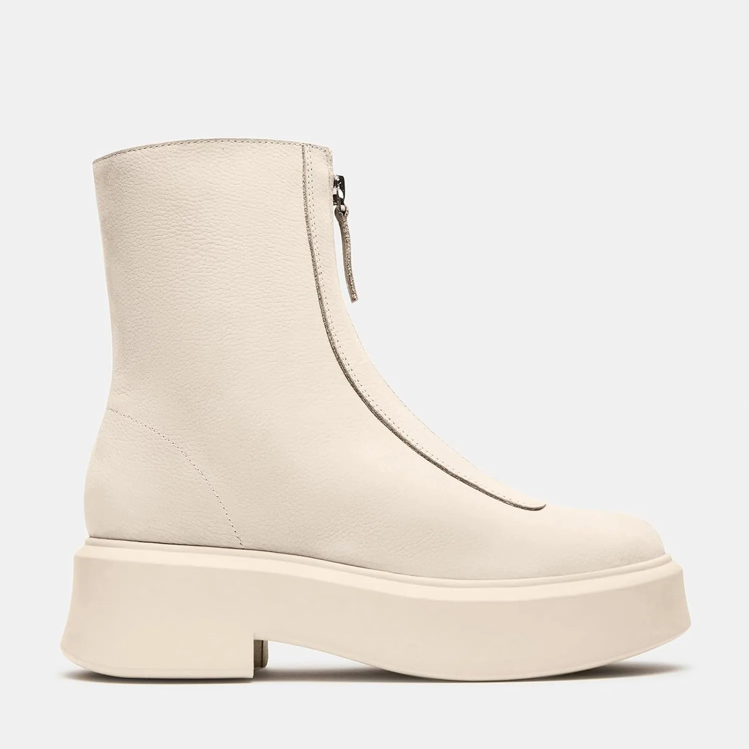 Platform Ankle Boots for Women Comfortable Chelsea Block Heel Booties with Zipper Casual Dressy Combat Mini Snow Boots