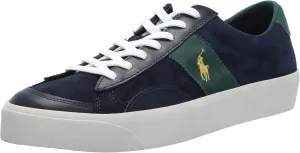 POLO RALPH LAUREN Men's Suede Leather-Sayer Sport-Sneakers-Low Top Lace