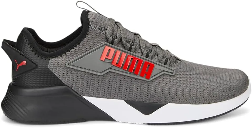 PUMA Mens Retaliate 2 Running Sneakers Shoes - Grey - Size 11.5 M