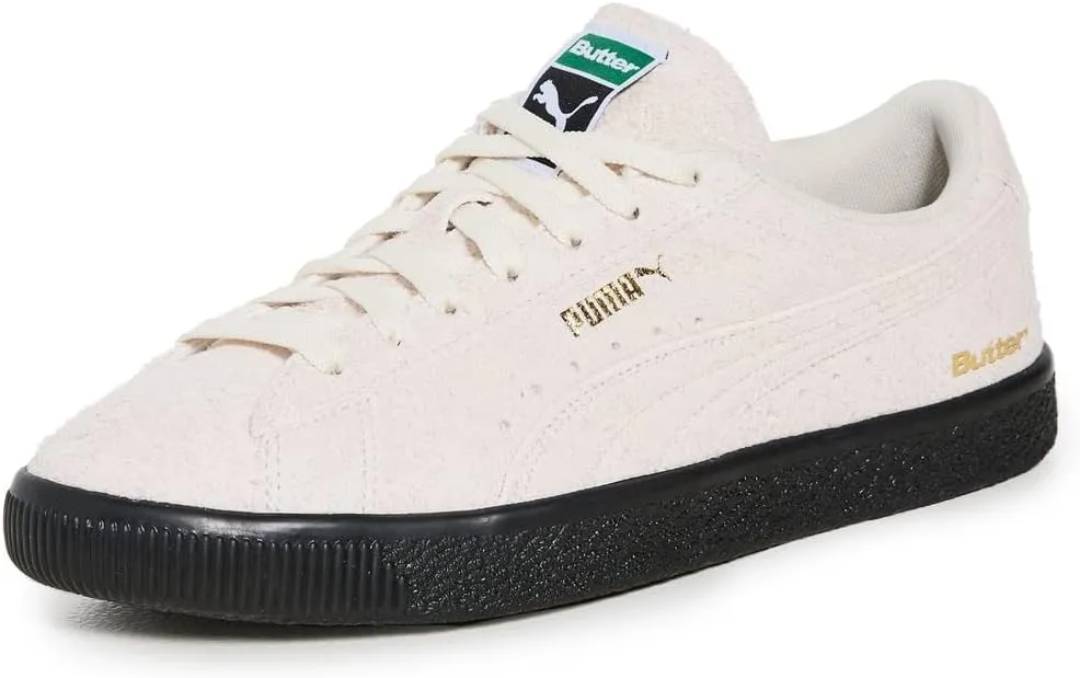 PUMA Suede VTG Butter Goods Whisper White/Puma Black 13 D (M)