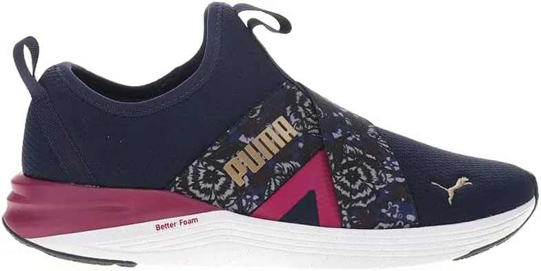 PUMA Womens Better Foam Prowl Winter Bloom Running Sneakers Shoes - Blue - Size 8.5 M