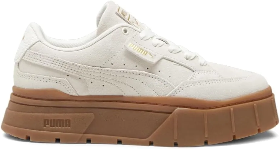 Puma Womens Mayze Stack Soft Winter Platform Sneakers Shoes Casual - White - Size 8.5 M, 39306501