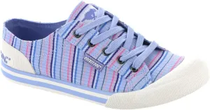 Rocket Dog Women's Jazzin Eden Stripe Cotton Walking Shoe