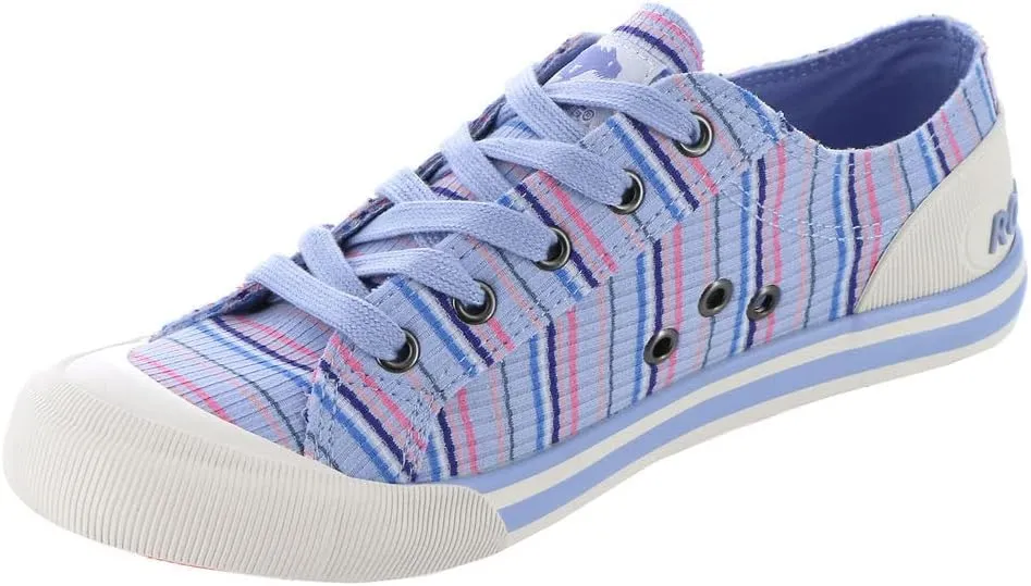 Rocket Dog Women's Jazzin Eden Stripe Cotton Walking Shoe