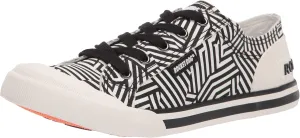 Rocket Dog Women's Jazzin Eden Stripe Cotton Walking Shoe