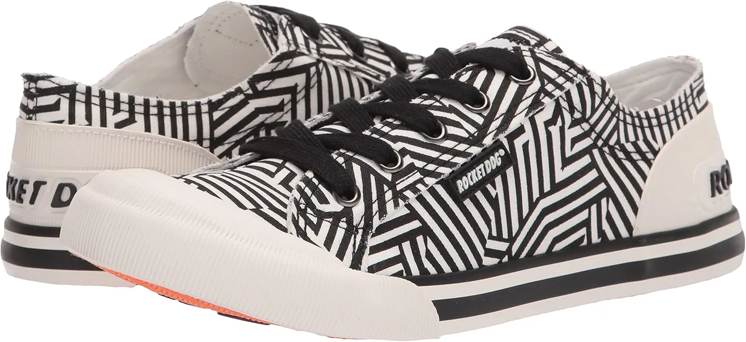 Rocket Dog Women's Jazzin Eden Stripe Cotton Walking Shoe