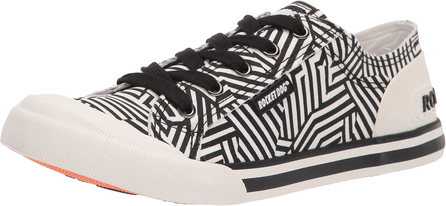 Rocket Dog Women's Jazzin Eden Stripe Cotton Walking Shoe