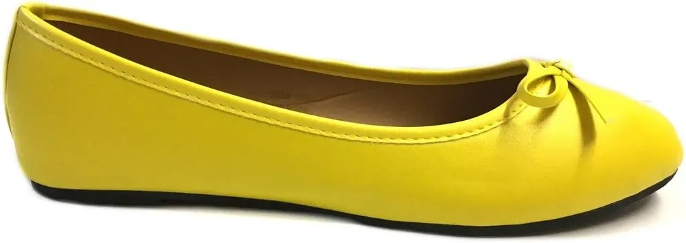 Shoes 18 Womens Ballerina Ballet Flats Shoe with Bow