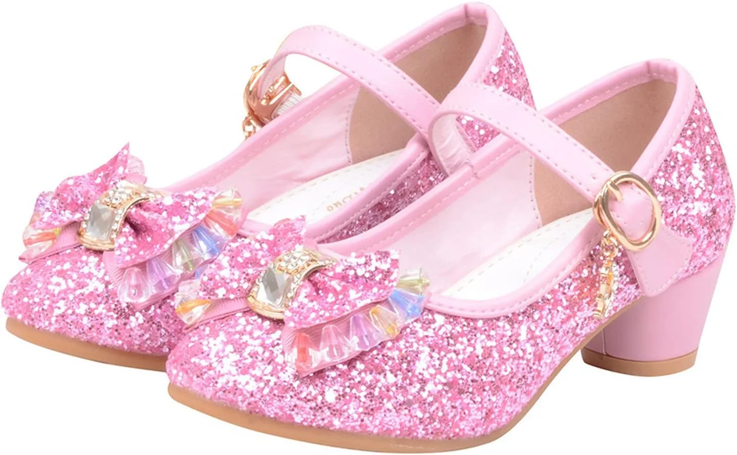 Shoes for Girls, 5-13 Years Infant Kids Baby Girls Pearl Crystal Bling Bowknot Single Princess Shoes Sandals