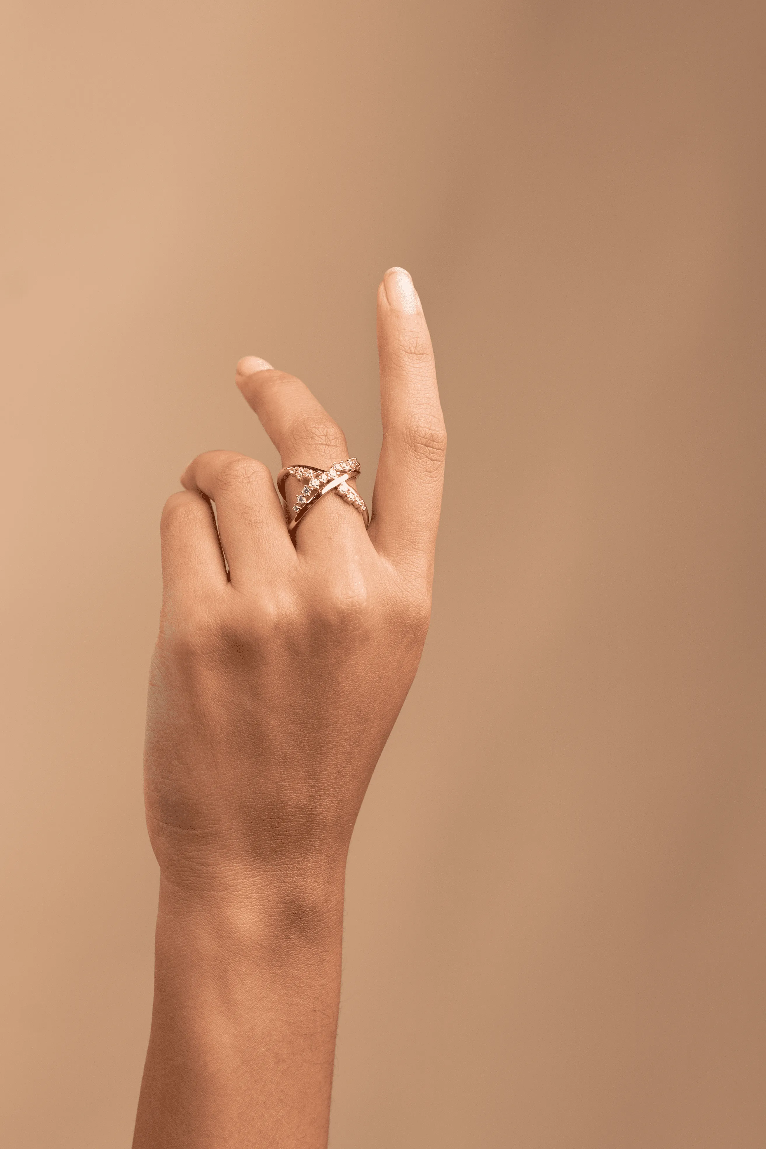 Splatter Studded X Ring