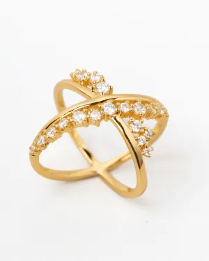 Splatter Studded X Ring