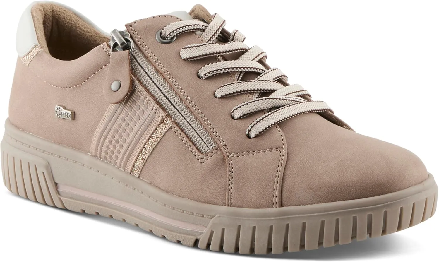 Spring Step Women's Jamia Relife Sneakers with Dual Closure, Plush Lining, and Shock Absorbing Design