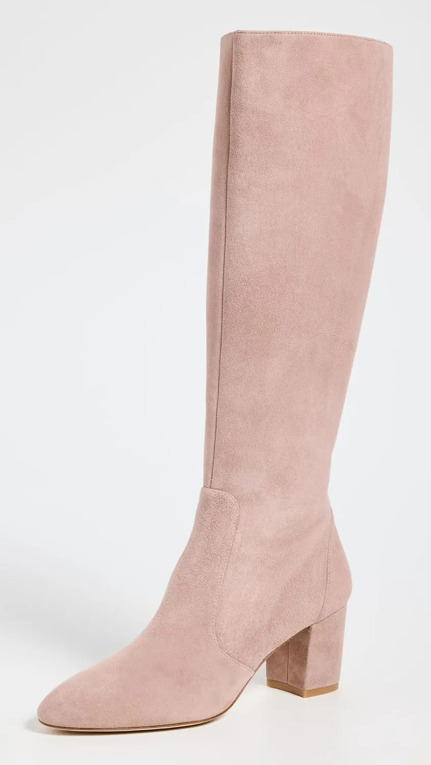 Stuart Weitzman Women's Yuliana Knee High Zip Boots 60mm