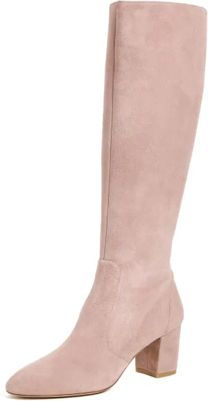 Stuart Weitzman Women's Yuliana Knee High Zip Boots 60mm
