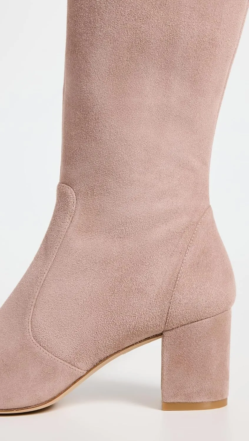 Stuart Weitzman Women's Yuliana Knee High Zip Boots 60mm