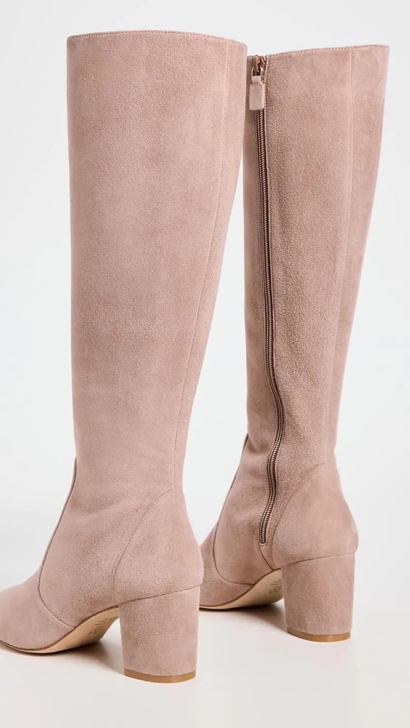 Stuart Weitzman Women's Yuliana Knee High Zip Boots 60mm