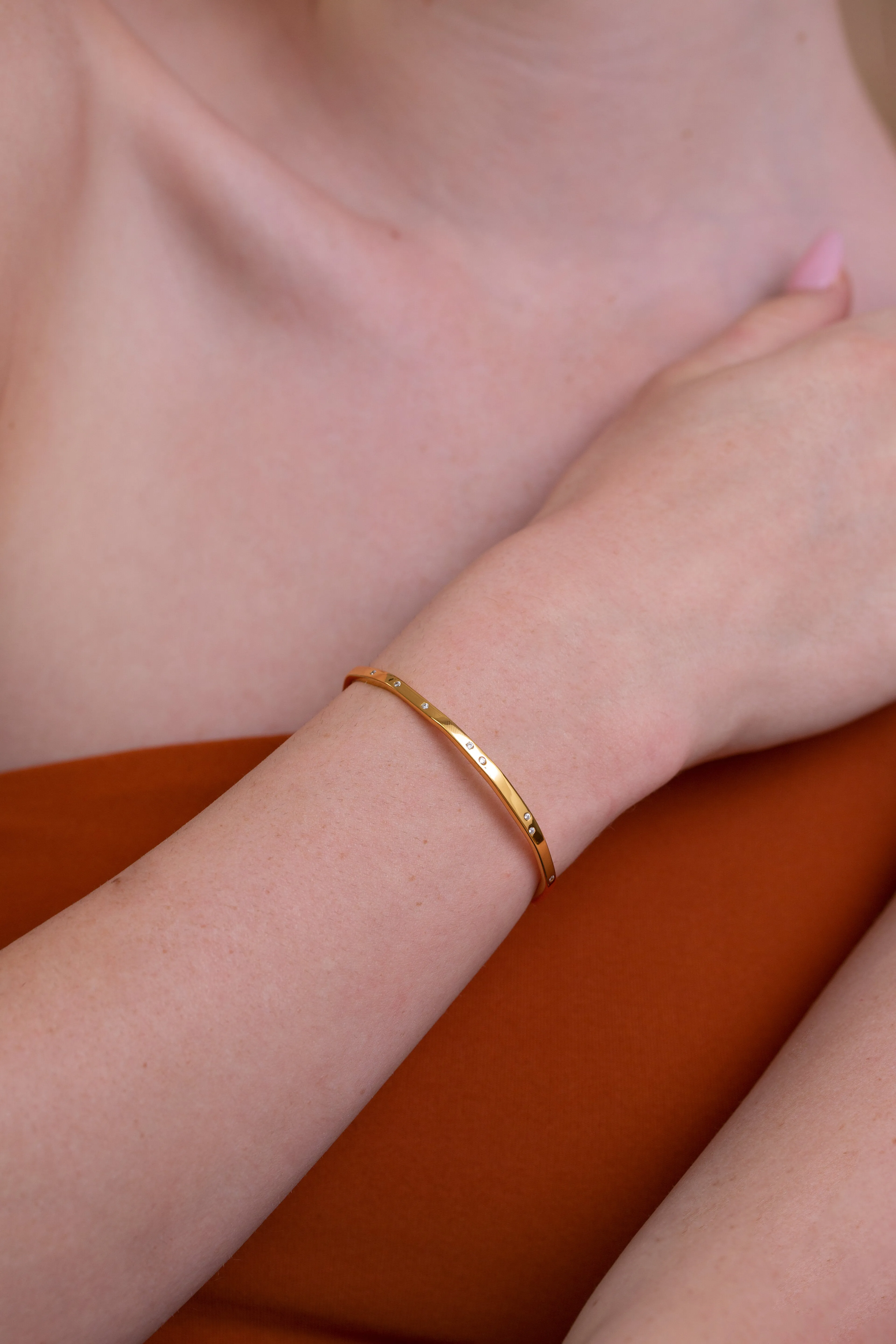 Studded Slim Cuff