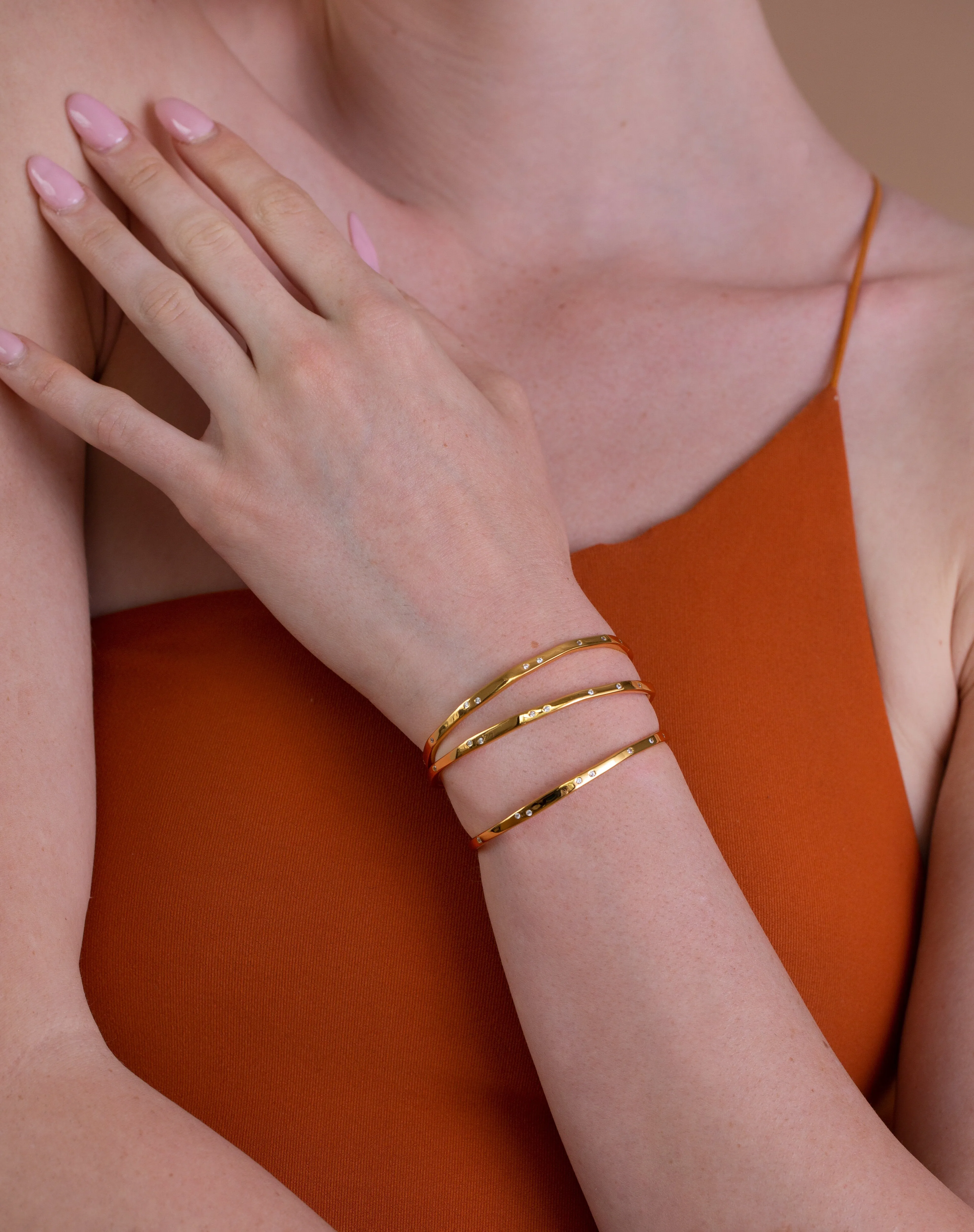 Studded Slim Cuff