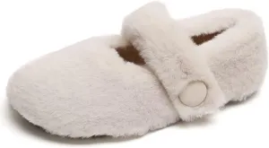 Stunner Women Warm Winter Slippers Fur Lined Slip On Waterproof Indoor Outdoor Warm Mules