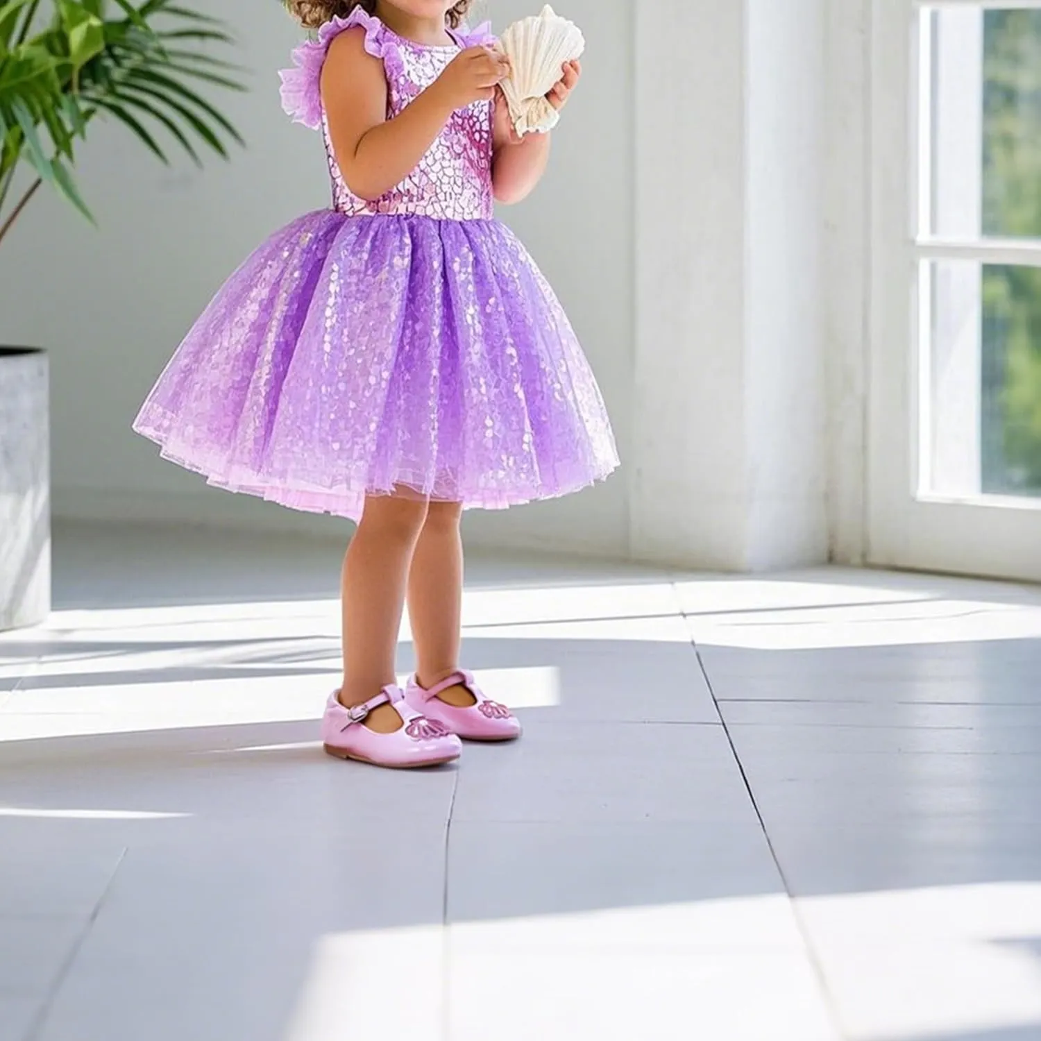 THEE BRON Mary Jane Shoes for Girls T-Strap Toddler Flats Patent Leather with Crafted Legacy