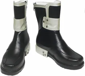 Tkieio Yuuki Cosplay Boots Short Leather Boots Fancy Stage Performance Props