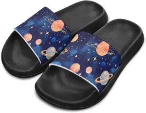 Toddler Active Boys Slides Comfortable Slip-On Kids Sandals Unisex Slides for Indoor and Outdoor Sporty Slides Beach Pool