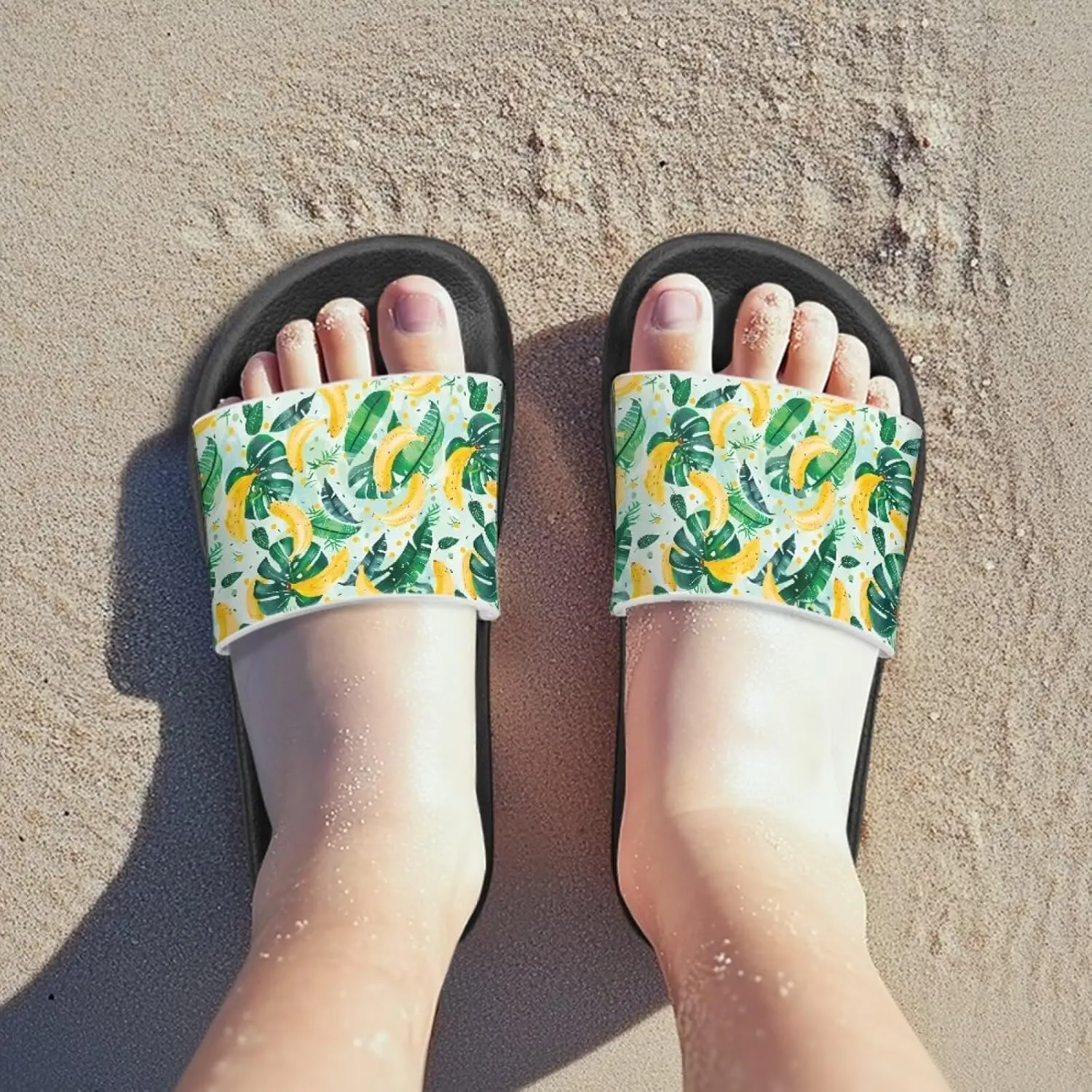 Toddler Boys Slides Sports Slides Sandals Water Shoes Casual Slippers Comfortable Beach Pool Shower Shoes Waterproof