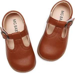 Toddler Girl Dress Shoes Mary Jane Ballerina Flats Party School Shoes Bowknot Wedding Princess Shoes