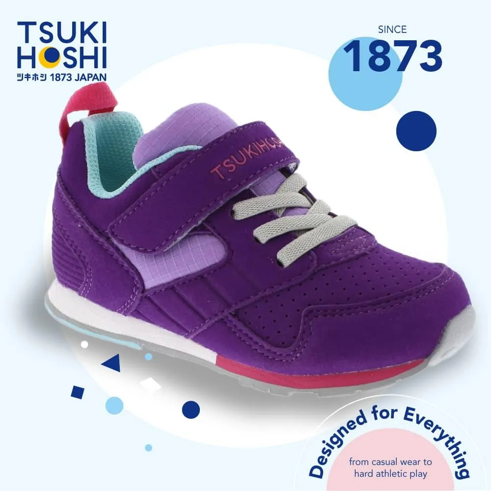 TSUKIHOSHI Girl's, Racer Sneakers Crimson