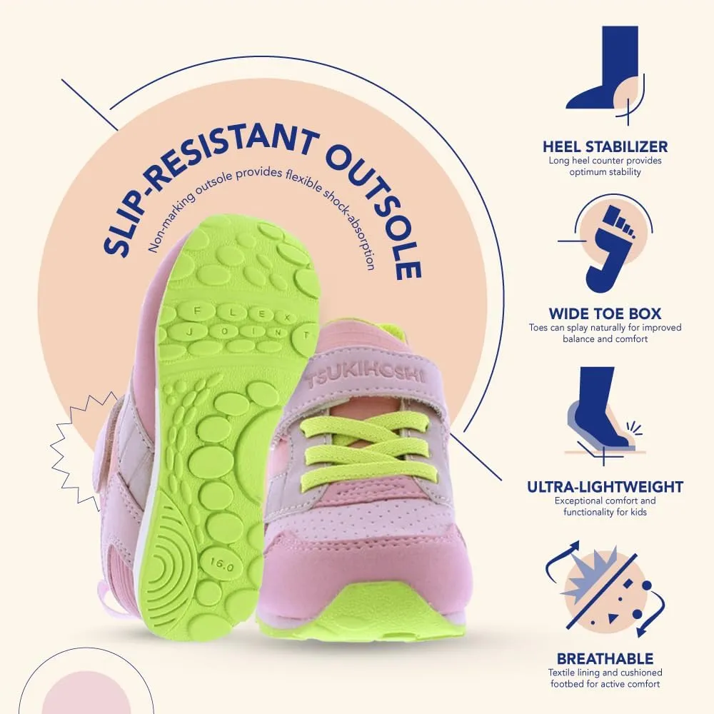 TSUKIHOSHI Girl's, Racer Sneakers Crimson