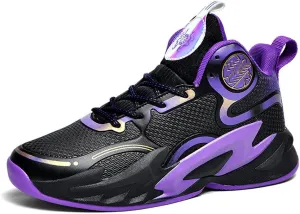 Unisex Basketball Shoes Breathable Non Slip Running Athletic Cushion Sports Fashion Sneakers