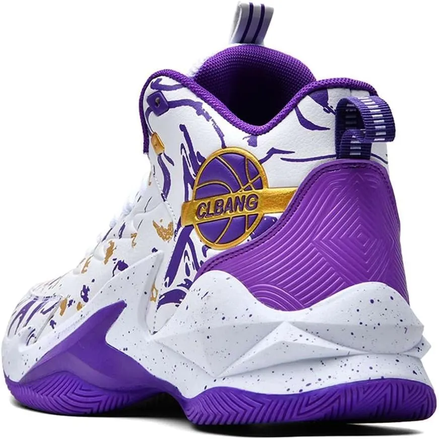 Unisex Basketball Shoes Breathable Non Slip Running Athletic Cushion Sports Fashion Sneakers
