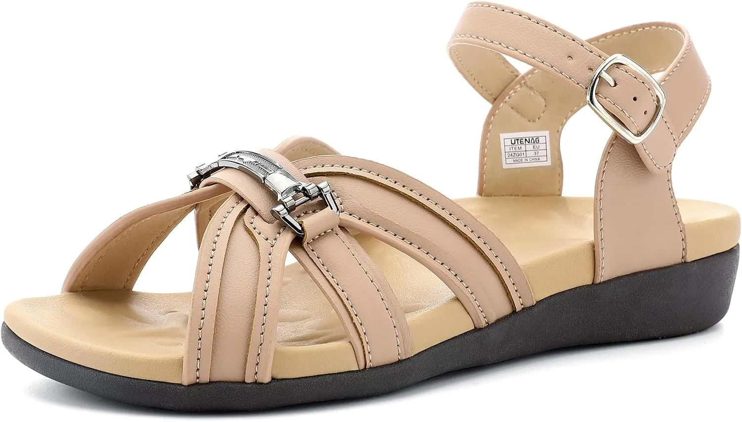 UTENAG Women's Orthopedic Arch Support Flats Sandals