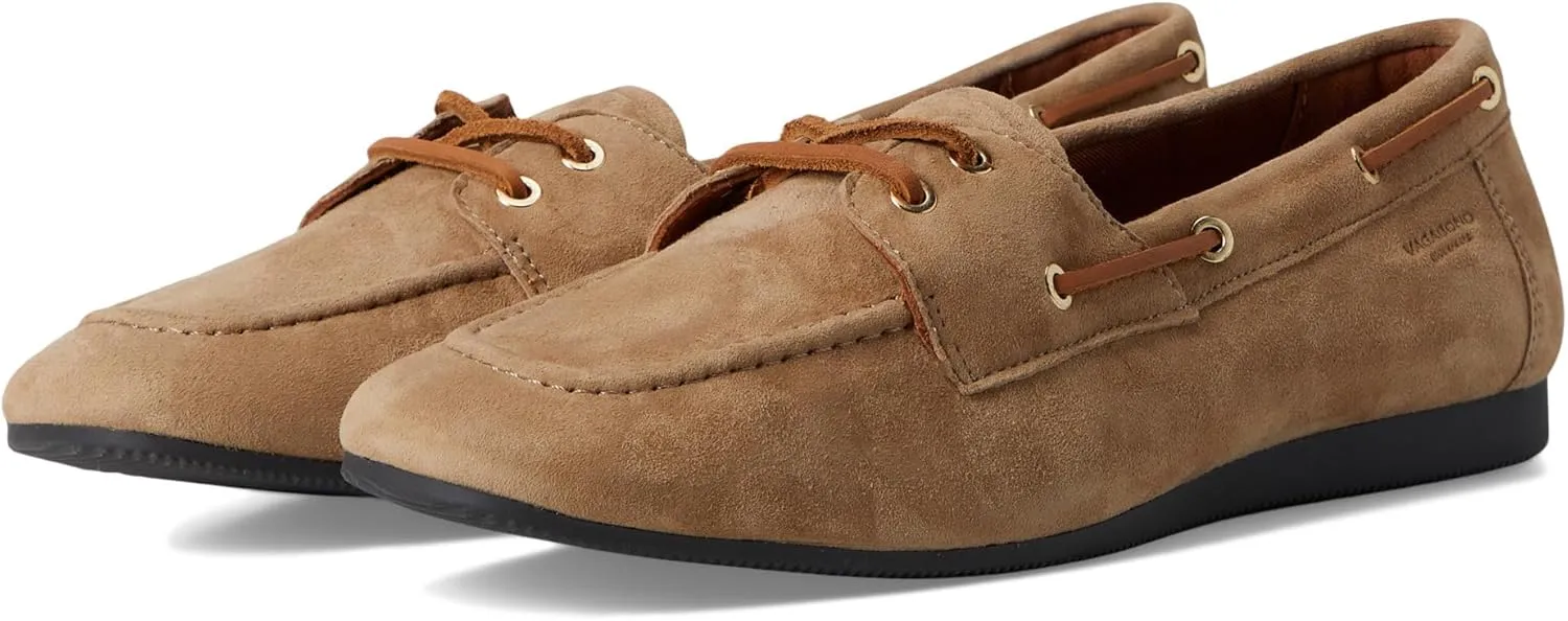 Vagabond Shoemakers Women's Hillary Suede Boating Shoe Flats