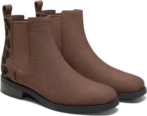 VIVAIA Clara Women's Water Repellent Wool Ankle Chelsea Boots Slip on Square-Toe Booties 2.5cm/1” heel height Booties Lady Dress Short Winter Fall Boots