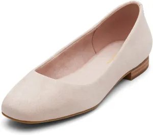 Women Classic Round Toe Slip on Comfortable Flats Soft Insole Casual Walking Daily Commuting Shoes Size 4-16 US