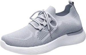 Women Comfortable Slip On Shoes Casual Walking Sneakers Lightweight Canvas Flats Non Slip Breathable Loafers