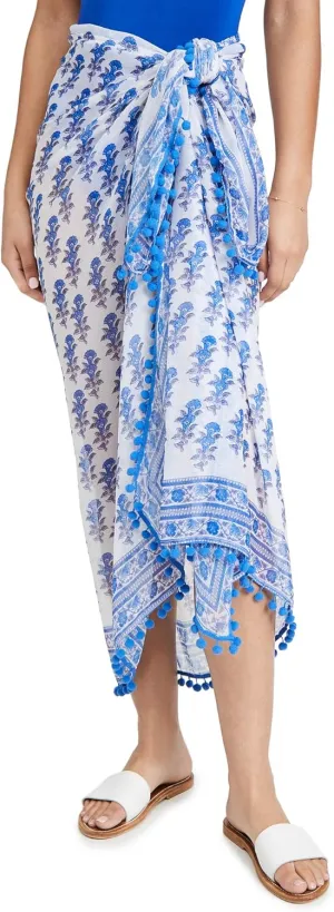 Women's Border Print Sarong