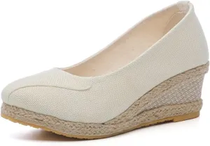 Women's Closed Toe Sandals Slip On Comfortable Platform Wedge Sandals Arch Support Walking Slippers Comfortable Orthopedic Mules Casual Summer Dressy Slippers